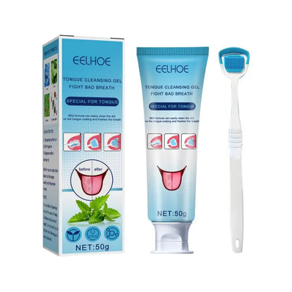 Kit Gel Bucal ZenFresh - Transforme seu Sorriso e Saúde Bucal (Grátis Raspador de Língua)