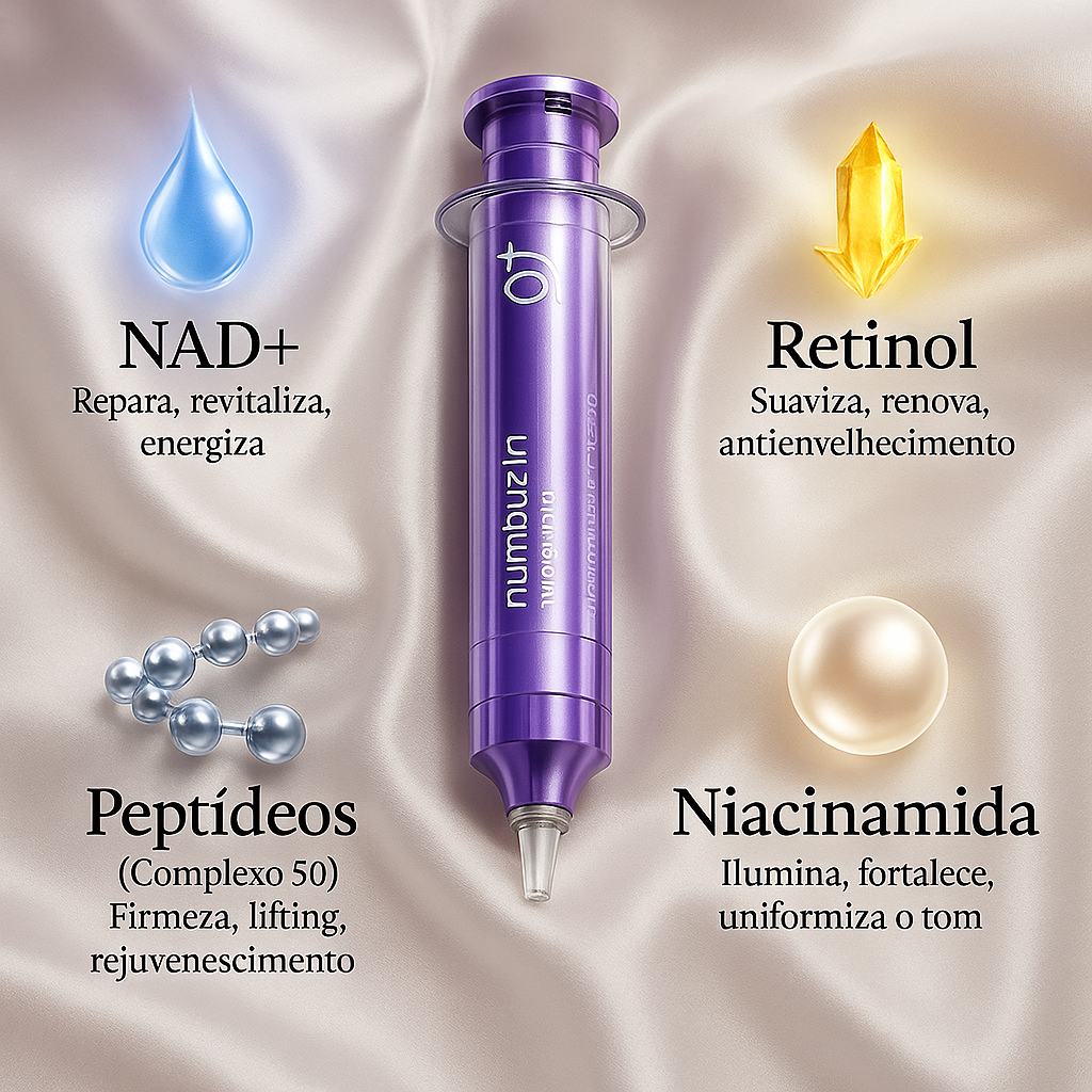 Creme de Olhos Numbuzin No.9 NAD+ Retinol Volumetox