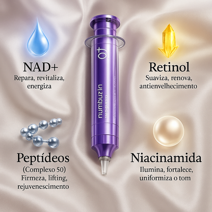 Creme de Olhos Numbuzin No.9 NAD+ Retinol Volumetox