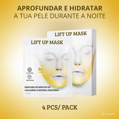 Máscara lifting colagénio e retinol