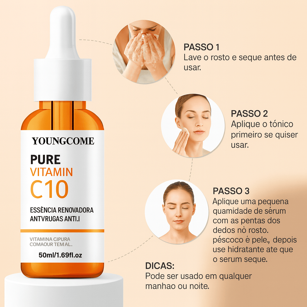 VitC10 UltraLift – Sérum Renovador Anti-Rugas e Iluminador